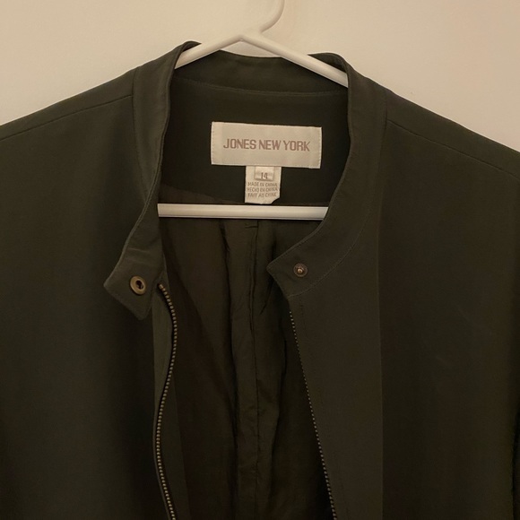 Dark green blazer jacket - Picture 2 of 3